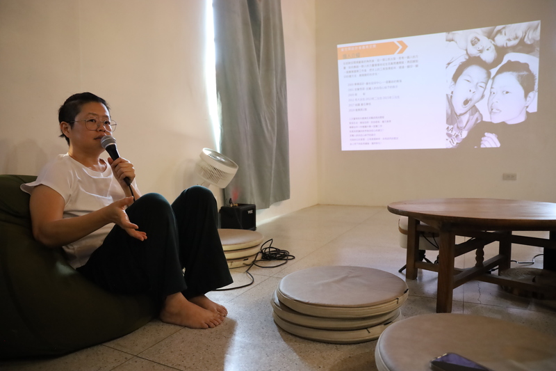 旅社老屋改造而成的策展空間「旺來院子」負責人怪獸圖片