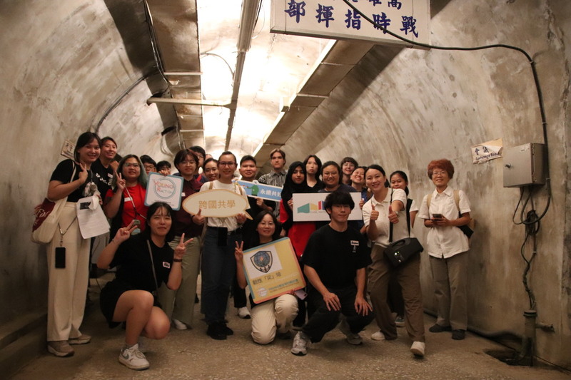 校園場防災工作坊前進西灣防空洞圖片