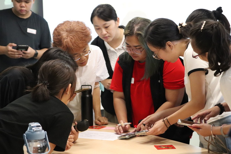 防災工作坊校園場討論熱烈圖片