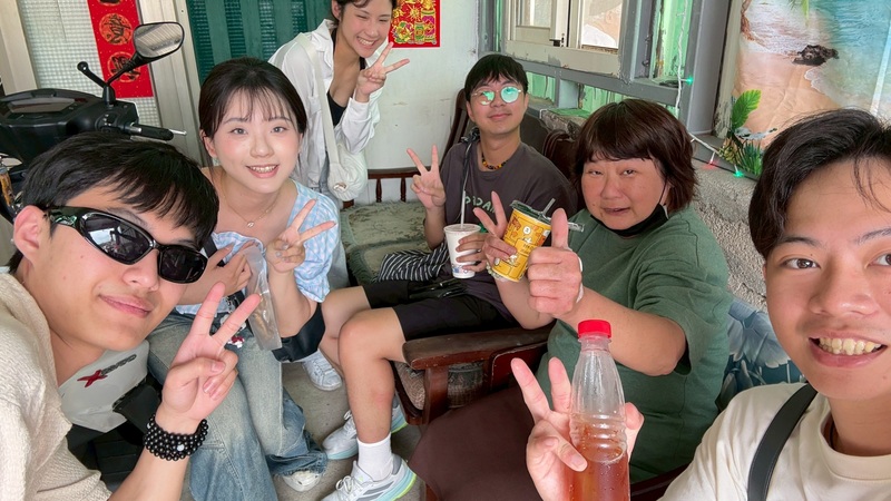 社創所同學採訪在地居民圖片